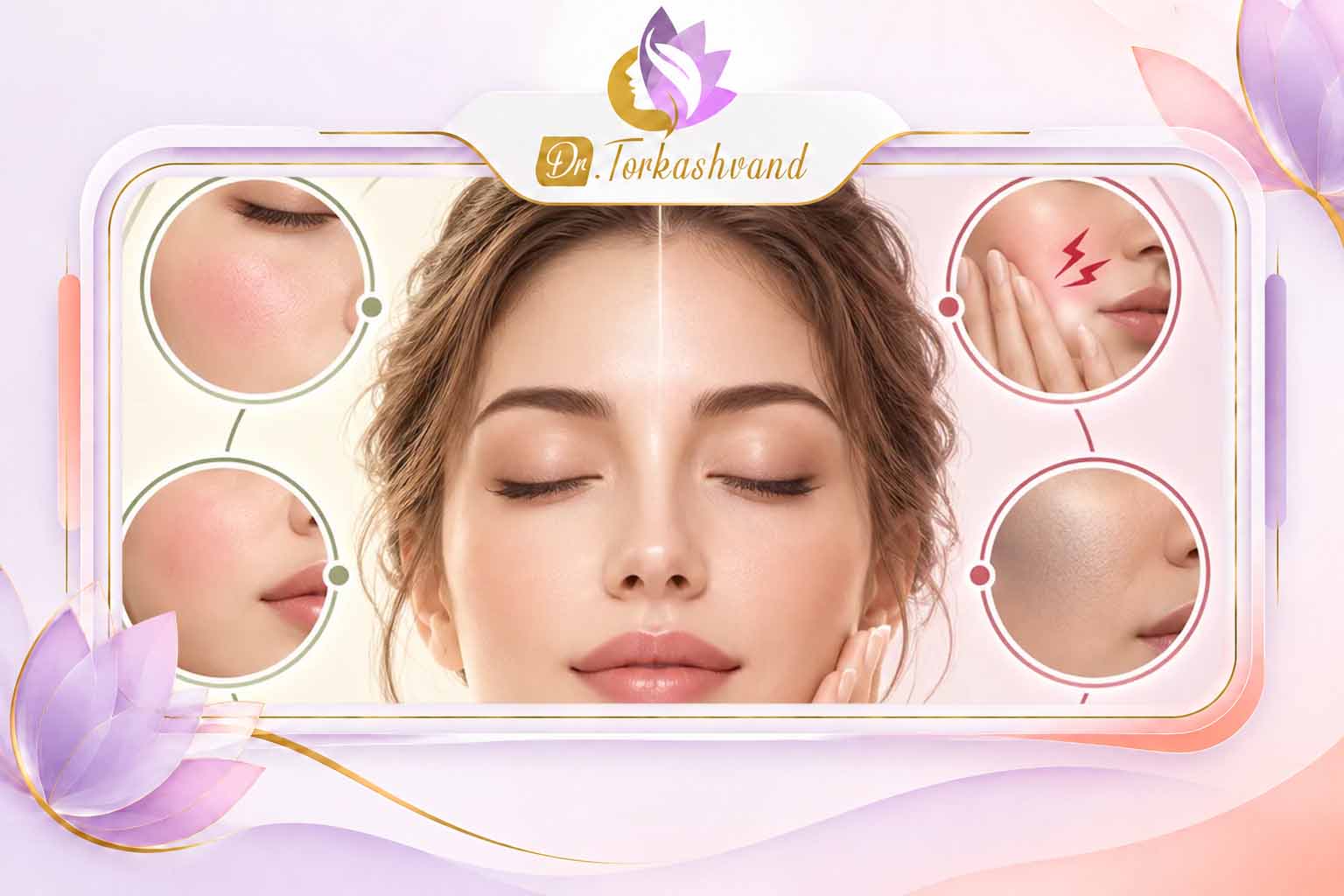 مراقبت پوست بعد از تزریق ژل 7