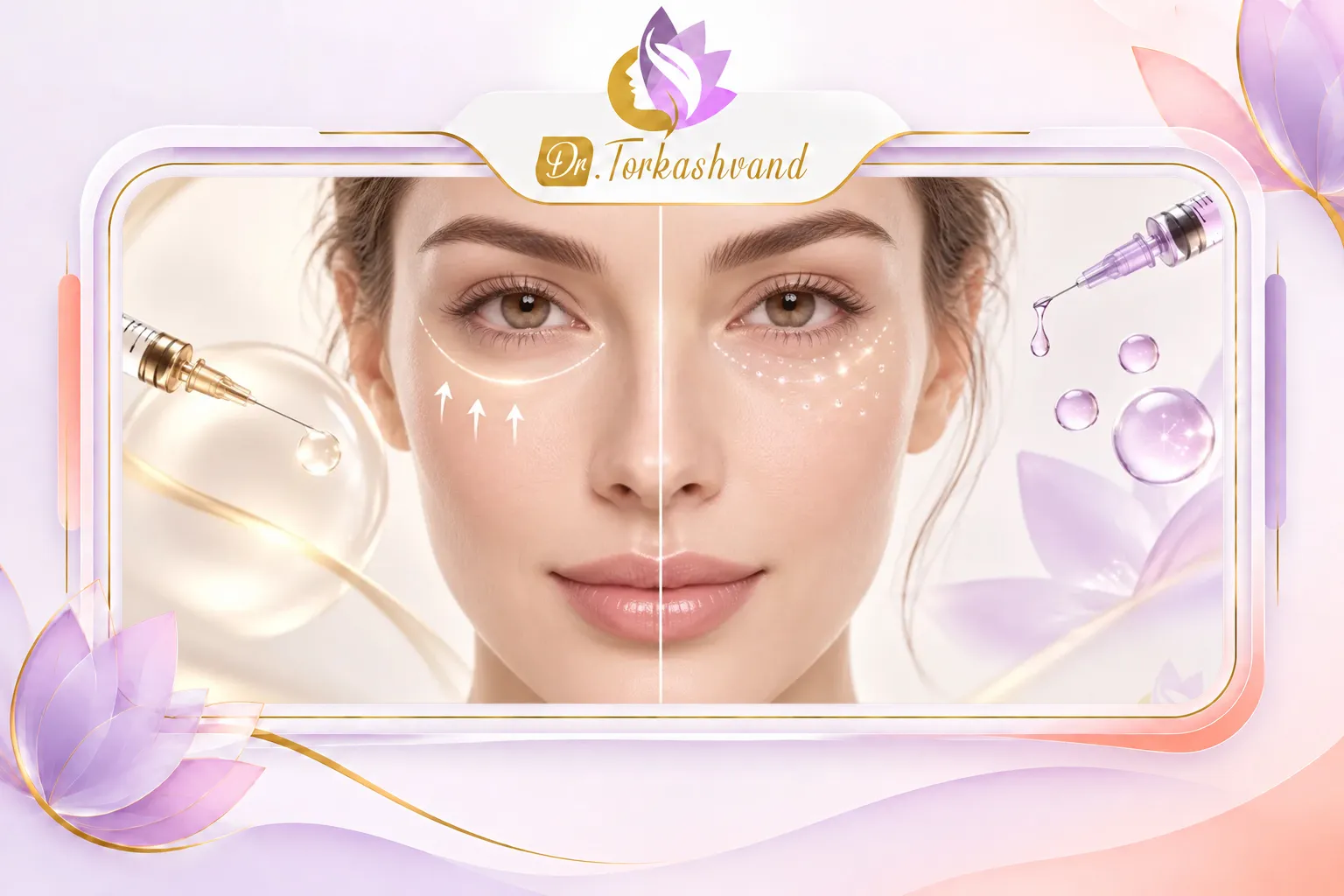 تفاوت فیلر زیر چشم و مزوتراپی زیر چشم