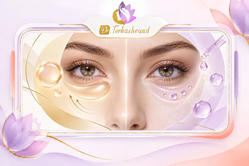 تفاوت فیلر زیر چشم و مزوتراپی زیر چشم